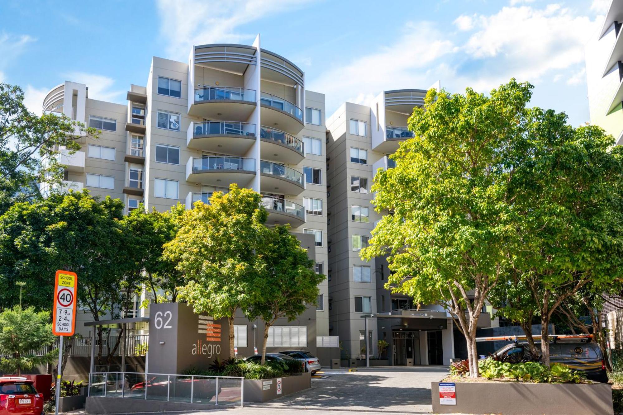 Allegro Apartments ブリスベン エクステリア 写真